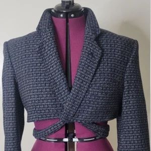 Reworked Cropped Blazer
